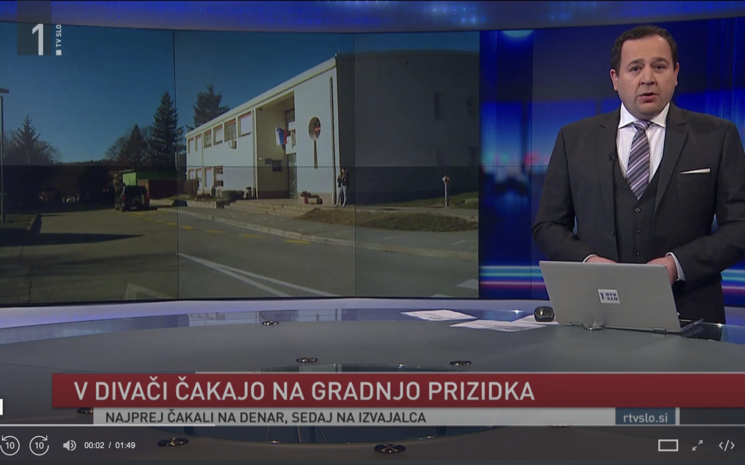 Pričakovanje dograditve šole